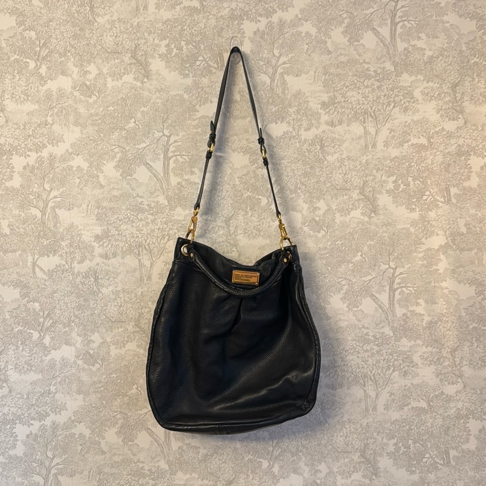 Marc by Marc Jacob’s Leather Hobo Shoulder Bag with Strap